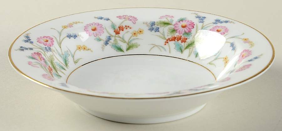 Veronica Rim Fruit/Dessert (Sauce) Bowl by Noritake-1