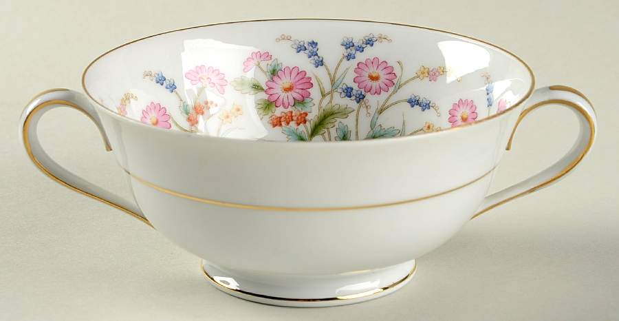 Veronica Footed Cream Soup Bowl by Noritake-1