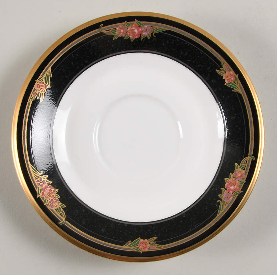 Venetian Rose Saucer by Noritake-1