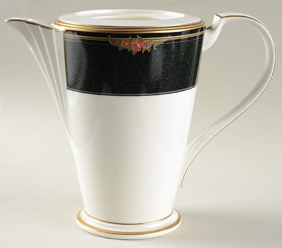 Venetian Rose Coffee Pot No Lid by Noritake-1