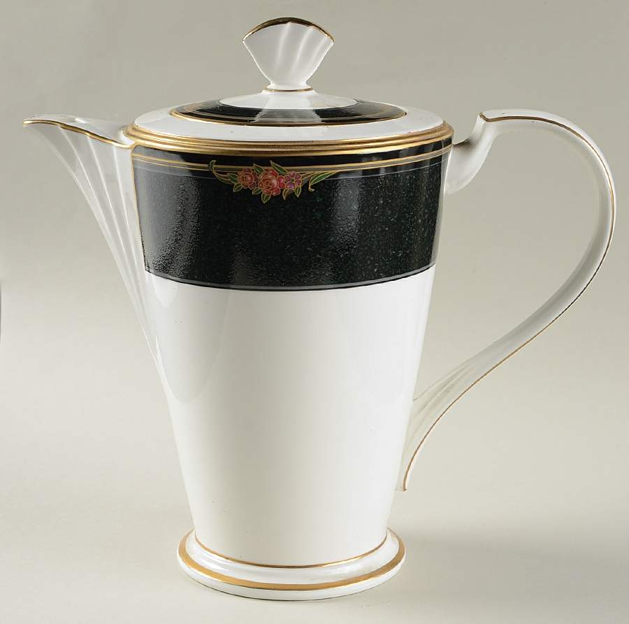 Venetian Rose Coffee Pot & Lid by Noritake-1