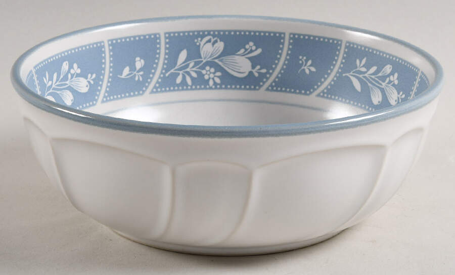 Victory Blue Coupe Cereal Bowl by Noritake-1