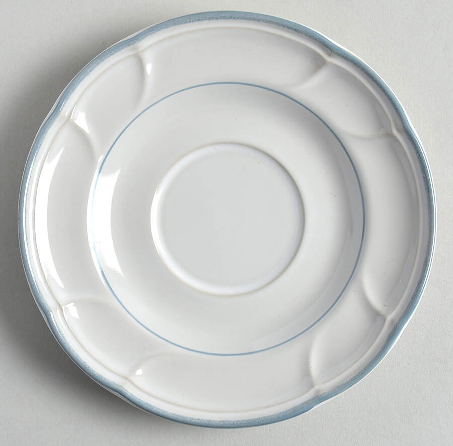 Victory Blue Saucer by Noritake-1