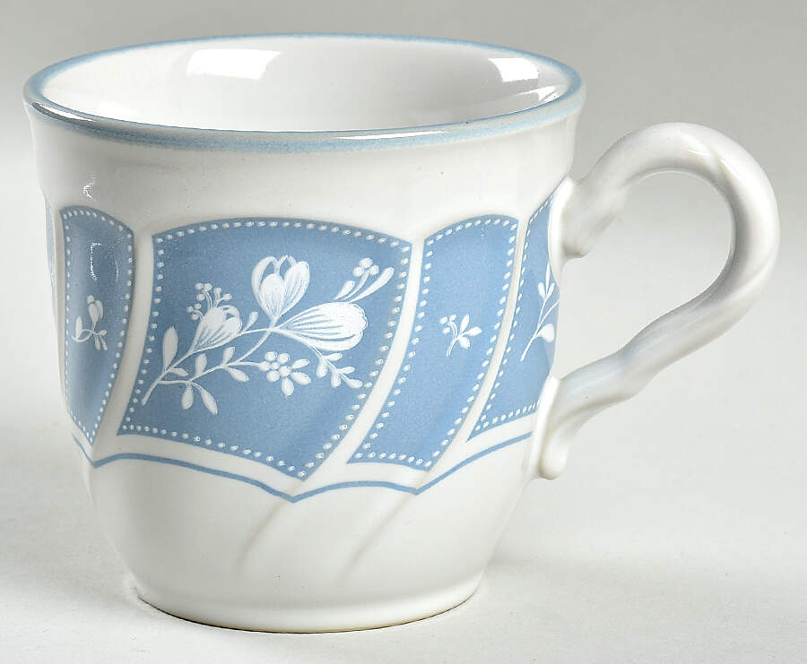 Victory Blue Flat Cup by Noritake-1