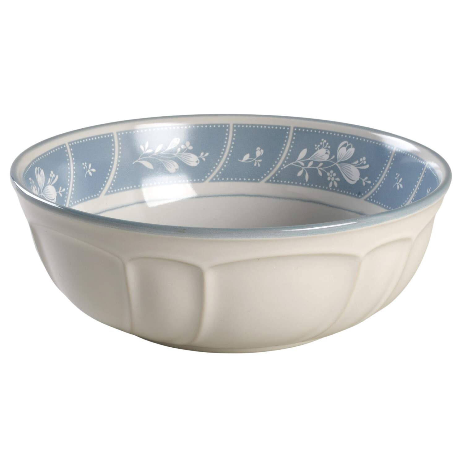 Victory Blue 9" Round Vegetable Bowl by Noritake-1