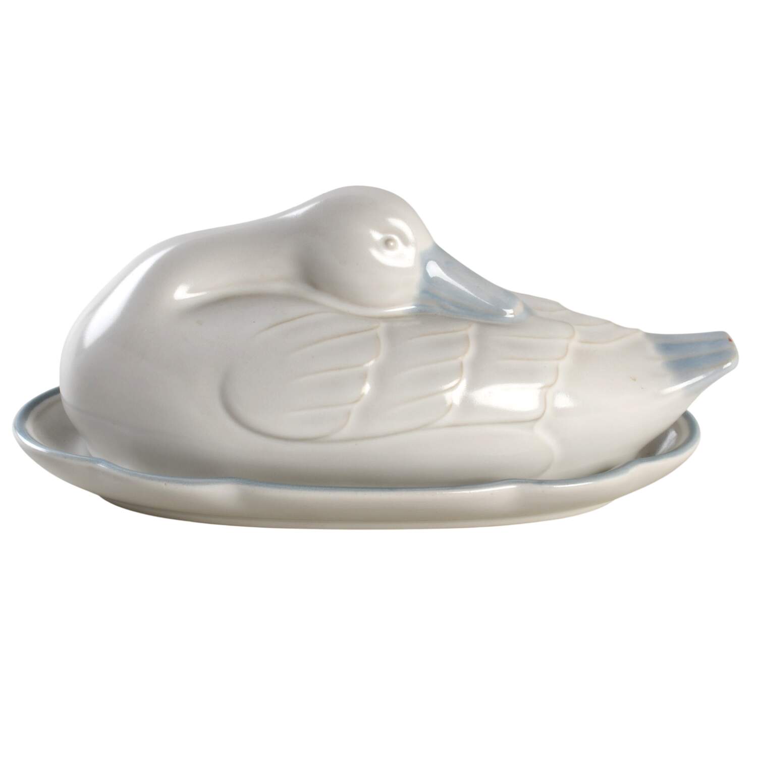 Victory Blue 1/4 Lb Covered Butter by Noritake-1