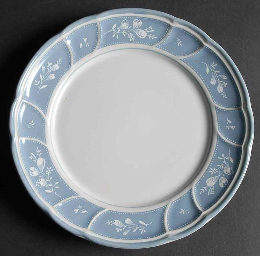 Victory Blue Salad Plate by Noritake-1