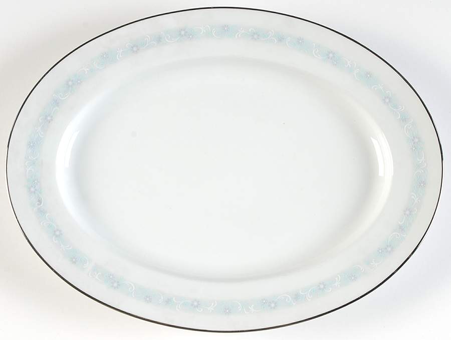 Vicki 11" Oval Serving Platter by Noritake-1