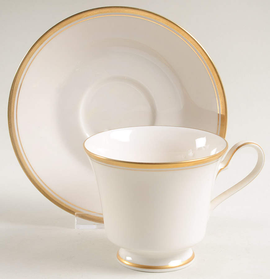 Viceroy Footed Cup & Saucer Set by Noritake-1