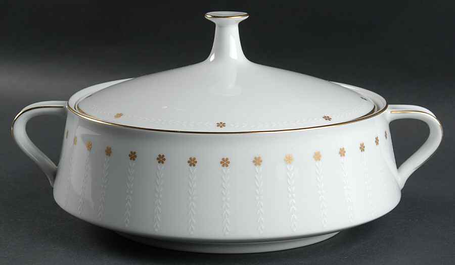 Victoria Round Covered Vegetable by Noritake-1