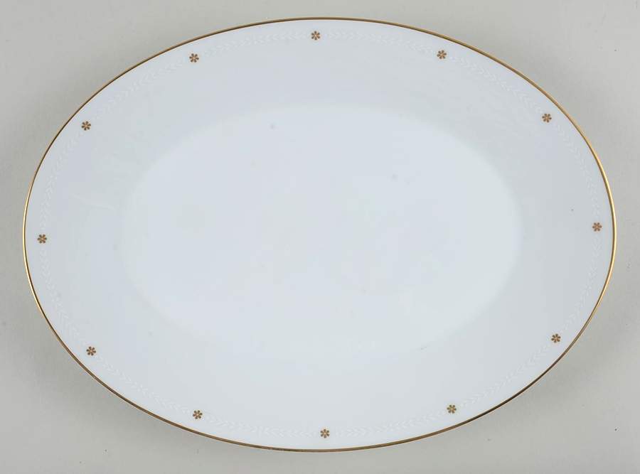 Victoria 14" Oval Serving Platter by Noritake-1