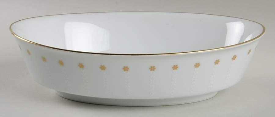 Victoria 9" Oval Vegetable Bowl by Noritake-1