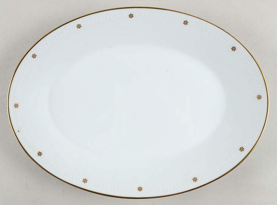 Victoria 12" Oval Serving Platter by Noritake-1