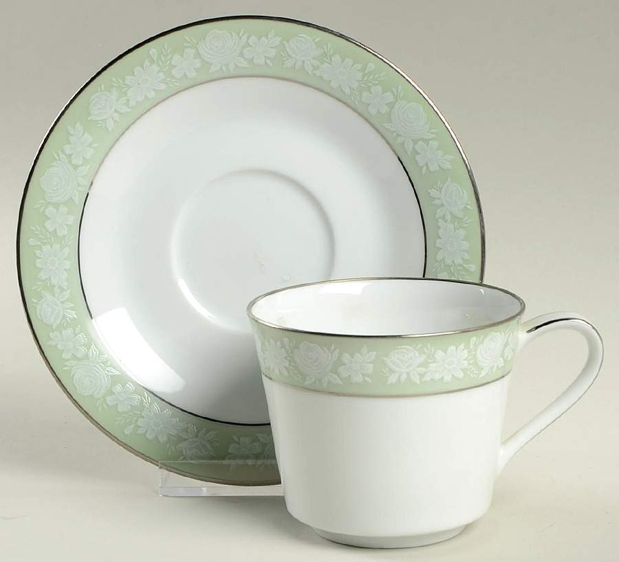 Vienne Footed Cup & Saucer Set by Noritake-1