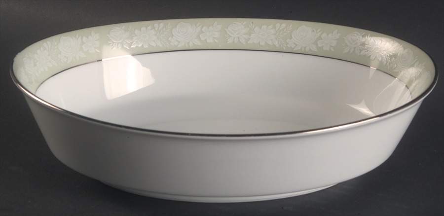 Vienne 9" Oval Vegetable Bowl by Noritake-1