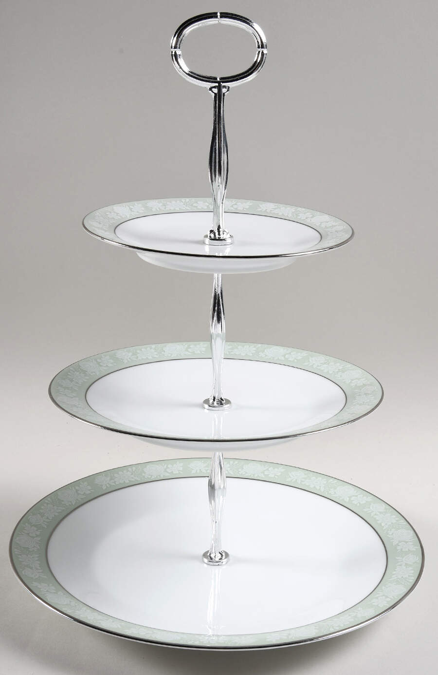 Vienne 13 7/8"-14 1/4" 3-Tiered Serving Tray(DP,SP,BB) HC by Noritake-1