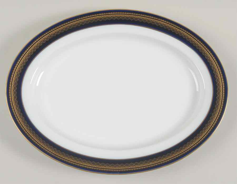 Vienna 13" Oval Serving Platter by Noritake-1