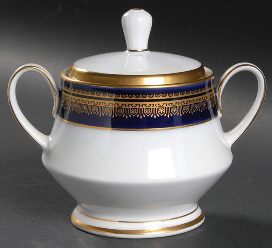 Vienna Sugar Bowl & Lid by Noritake-1