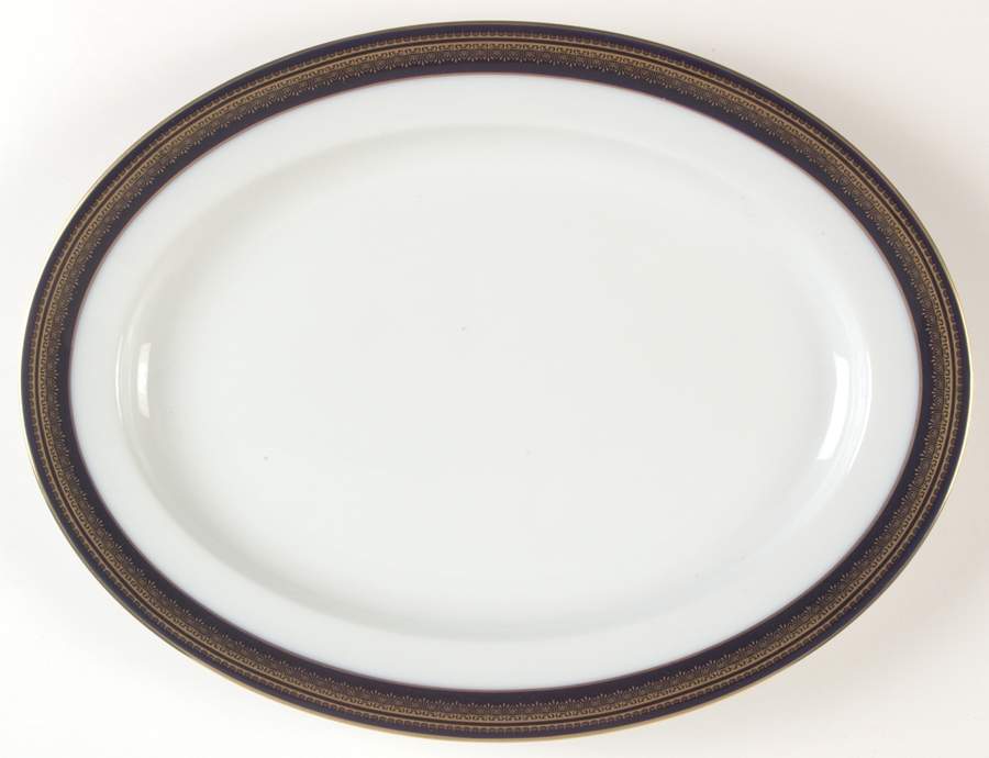 Vienna 16" Oval Serving Platter by Noritake-1