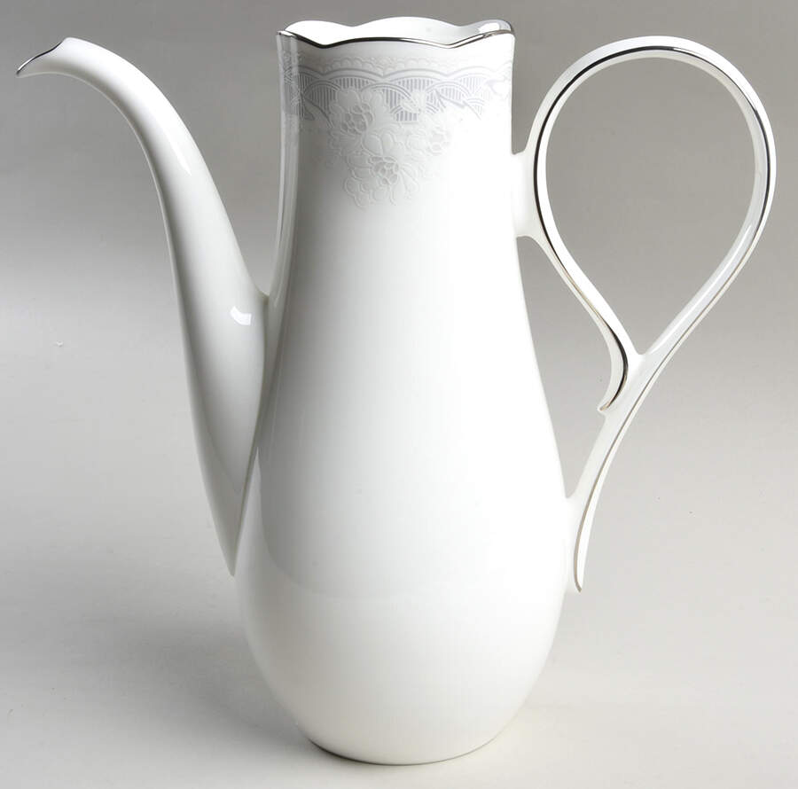 Victorian Lace Coffee Pot No Lid by Noritake-1