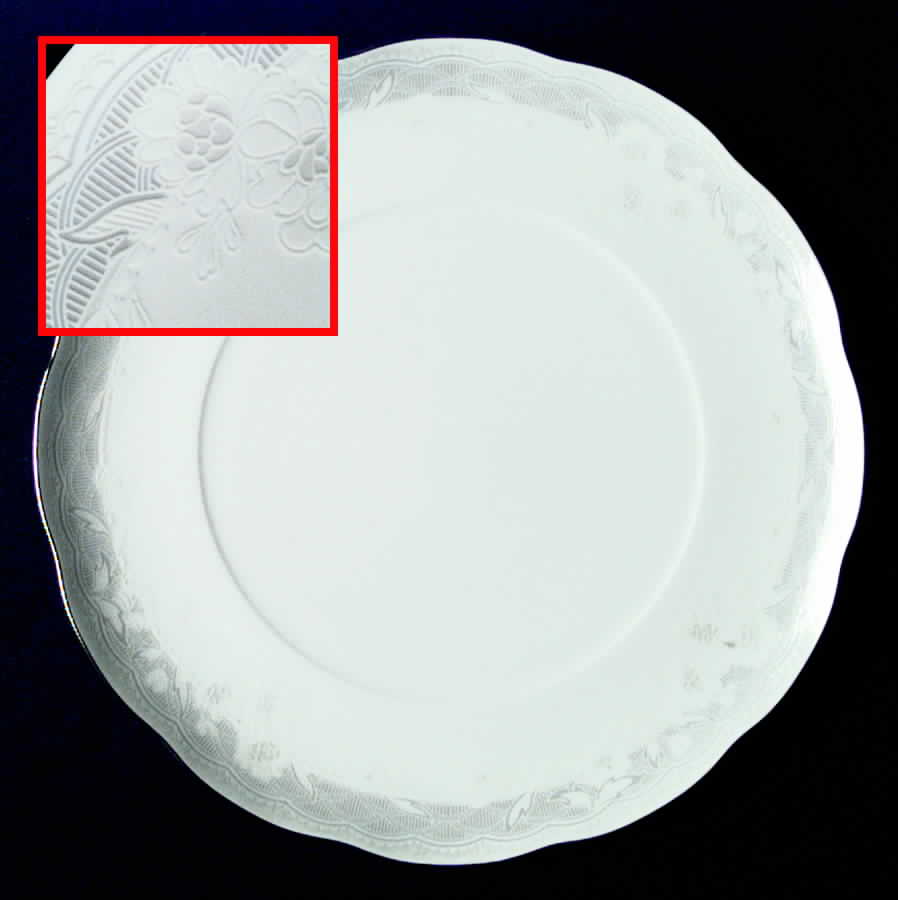 Victorian Lace Dinner Plate by Noritake-1
