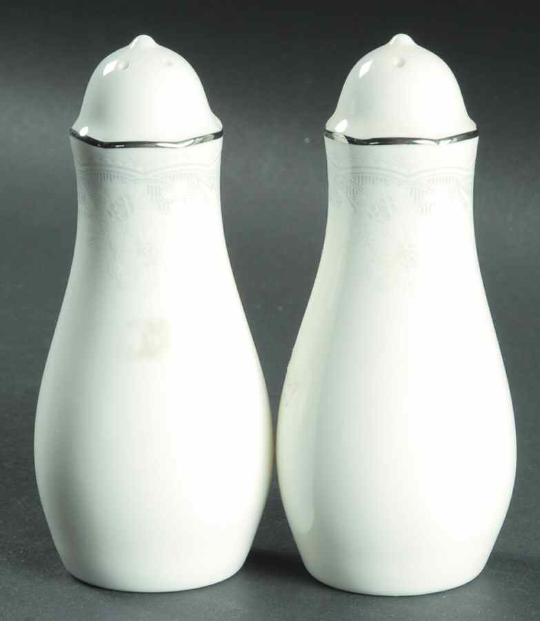 Victorian Lace Salt & Pepper Set by Noritake-1