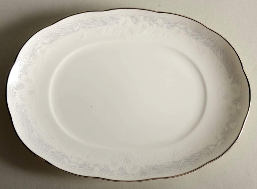 Victorian Lace Relish/Butter Tray by Noritake-1