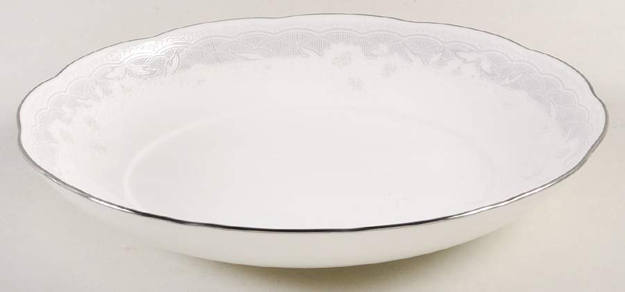 Victorian Lace Coupe Soup Bowl by Noritake-1