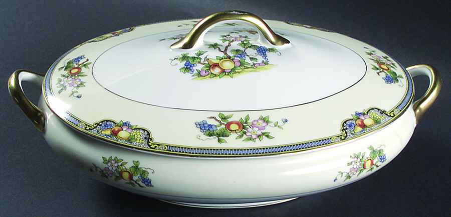 Vintonia Oval Covered Vegetable by Noritake-1
