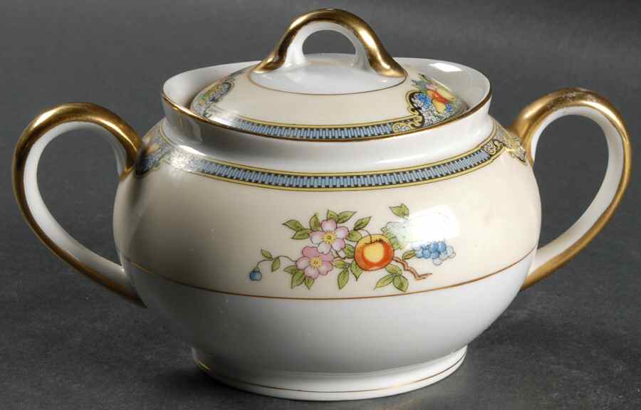 Vintonia Sugar Bowl & Lid by Noritake-1