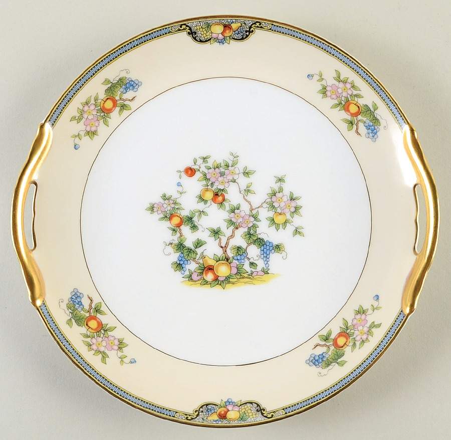 Vintonia Handled Cake Plate by Noritake-1