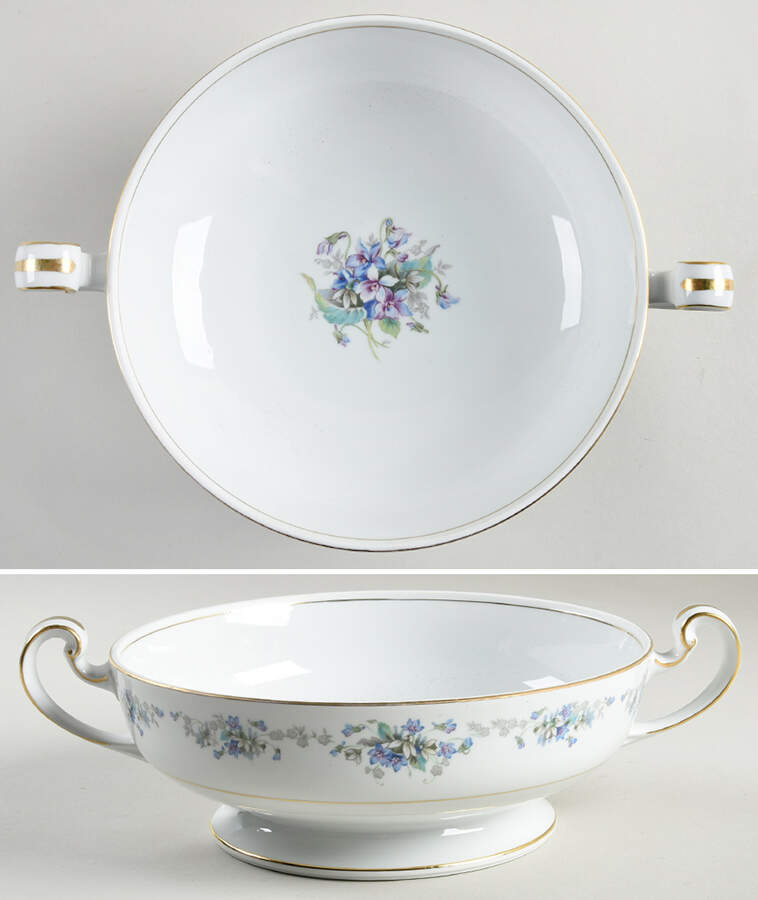 Violette Round Vegetable No Lid by Noritake-1