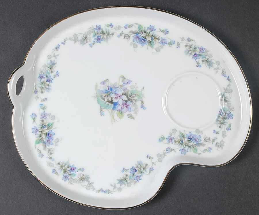 Violette Snack Plate by Noritake-1