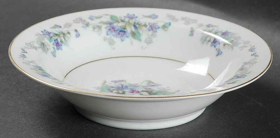 Violette Rim Fruit/Dessert (Sauce) Bowl by Noritake-1