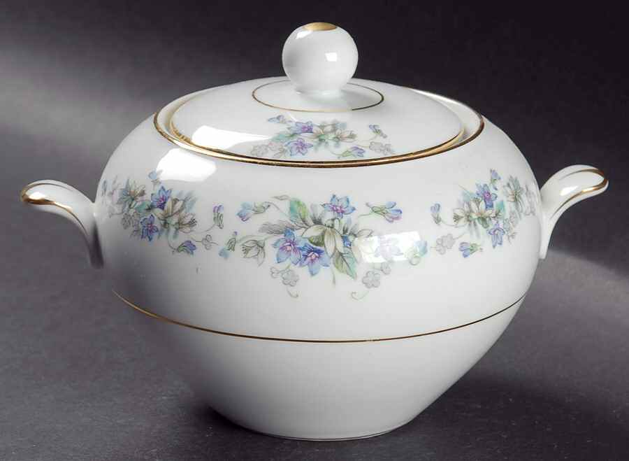 Violette Sugar Bowl & Lid by Noritake-1