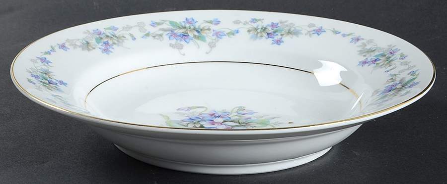 Violette Large Rim Soup Bowl by Noritake-1