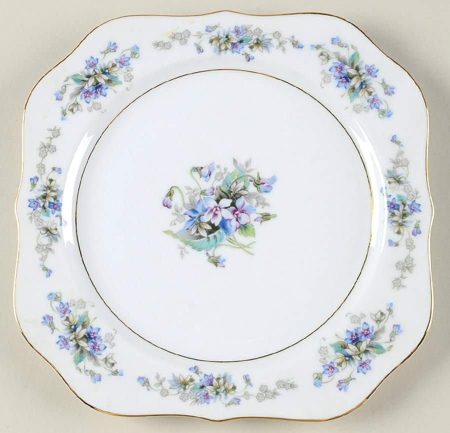 Violette Square Salad Plate by Noritake-1