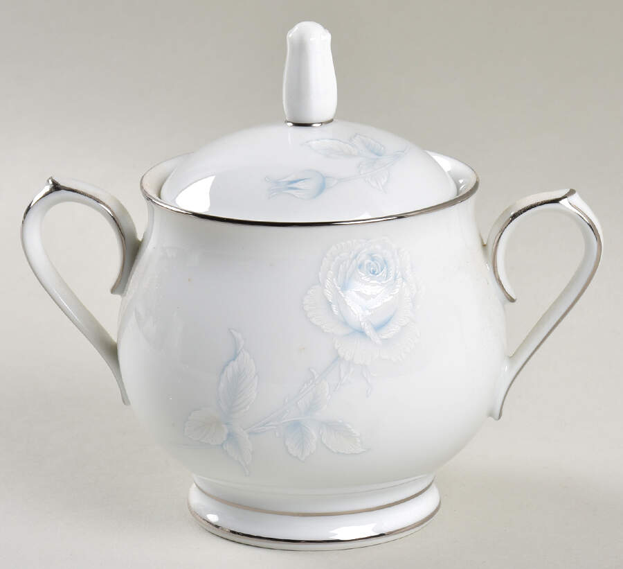 Virtue Sugar Bowl & Lid by Noritake-1