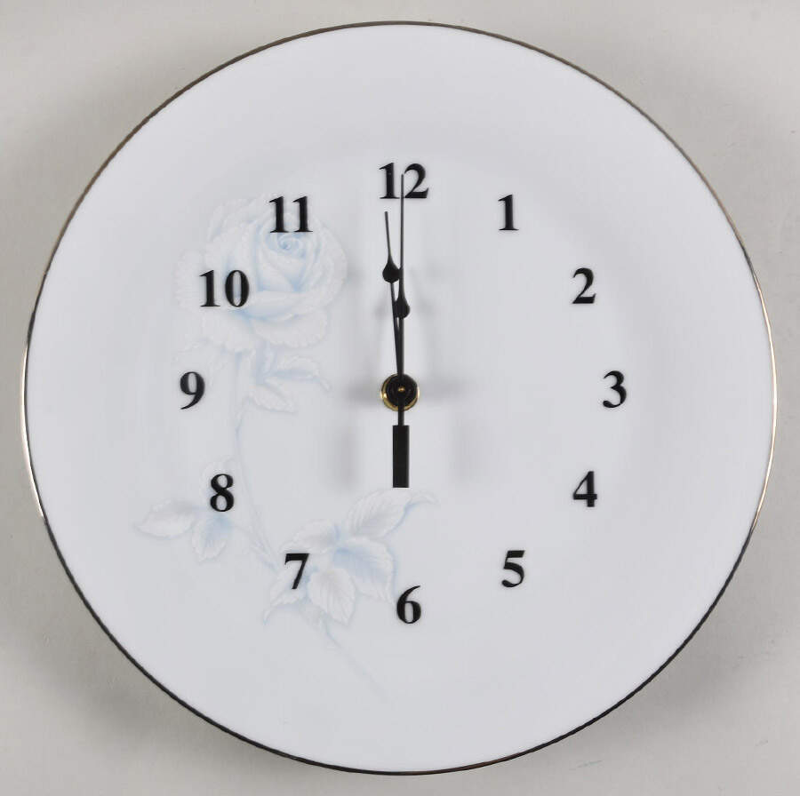 Virtue 1-2" depth  Clock Plate HC by Noritake-1