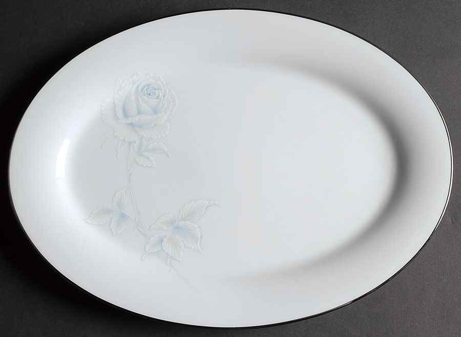 Virtue 13" Oval Serving Platter by Noritake-1