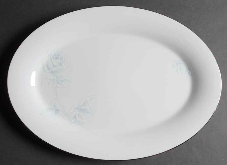 Virtue 16" Oval Serving Platter by Noritake-1