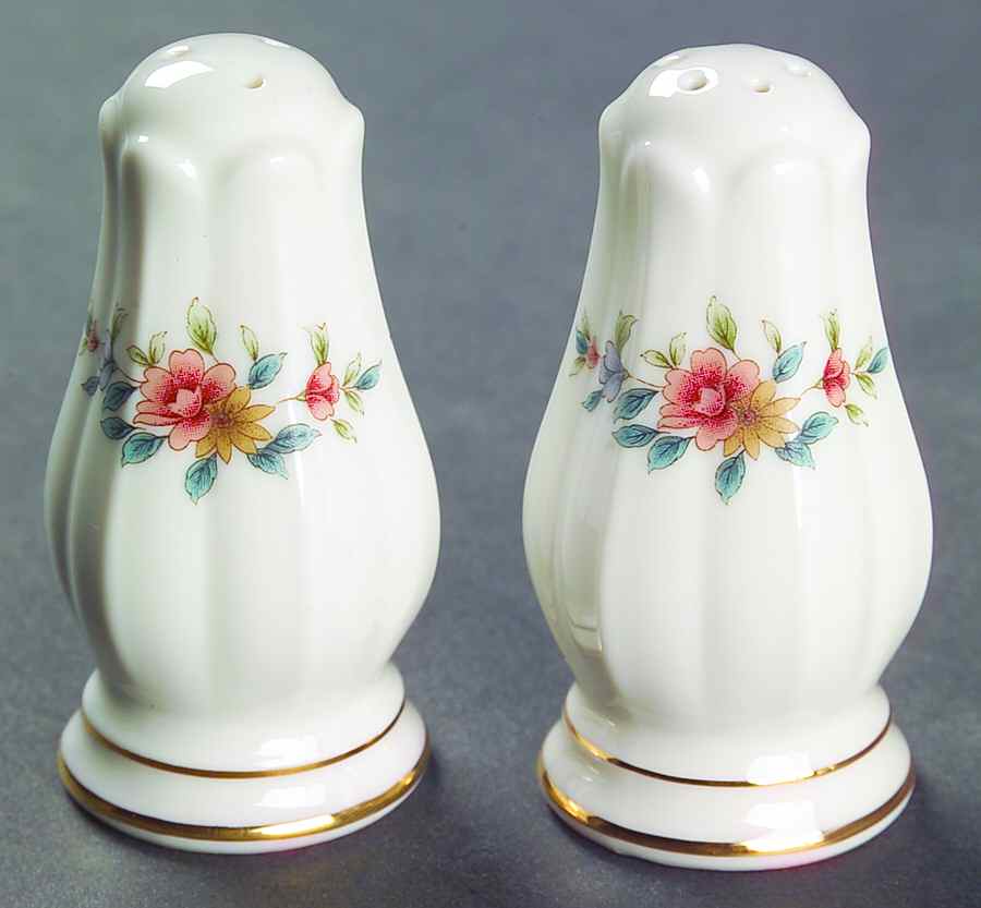 Vintage Rose Salt & Pepper Set by Noritake-1