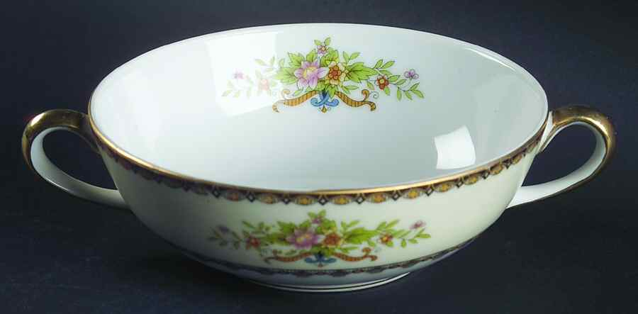 Visalia Footed Cream Soup Bowl by Noritake-1