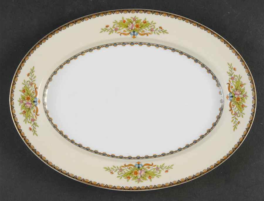 Visalia 11" Oval Serving Platter by Noritake-1
