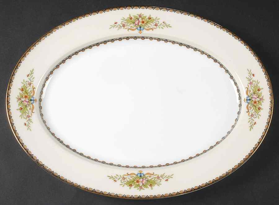 Visalia 13" Oval Serving Platter by Noritake-1