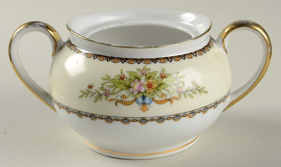 Visalia Sugar Bowl No Lid by Noritake-1