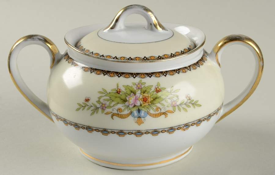 Visalia Sugar Bowl & Lid by Noritake-1