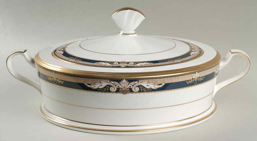 Voltaire Round Covered Vegetable by Noritake-1