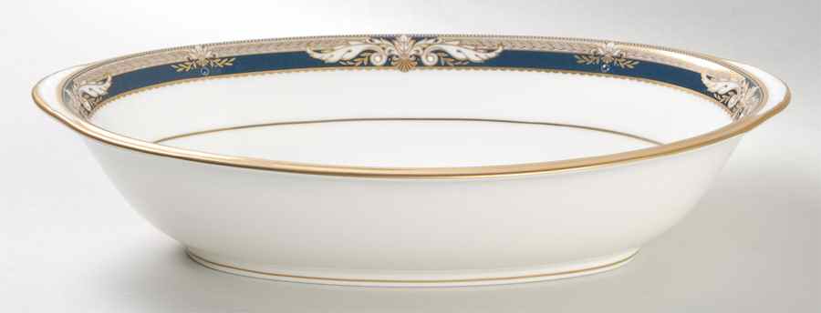 Voltaire 10" Oval Vegetable Bowl by Noritake-1