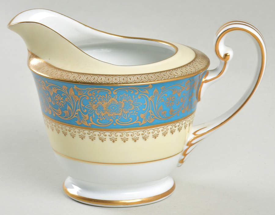 Vornay Blue Mini Creamer by Noritake-1